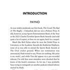 Einleitung von Payno über Buchvorstellungen, Preisverleihungen und eine humorvolle Reflektion über Preise und Erzählungen.