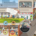 "Cafés in Melbourne. Über 2.000 Cafés, 3 Tonnen Kaffeebohnen täglich gemahlen. Multikulturell, kreativ, Street Art, Straßenbahn."