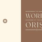Links steht ein kleines, zentrales Logo. Rechts der Text: "The World of the Orisa" auf braunem Hintergrund.