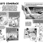„COLE'S COMEBACK“, „2 FEBRUARY 2026“. Fußballspieler in Action, Jubel, Torjubel „KABOOM!“, „Oof!“, „Well in, Wes!“, „Cole!“.
