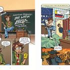 "American History: The Latin Remix" steht auf der Tafel, präsentiert von Dr. Ramos. Eine Person erklärt, warum Geschichte wichtig ist.