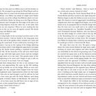 "DUBLINERS" – JAMES JOYCE. Seiten 16-17 aus einer Erzählung. Zwei Spalten Text mit Gesprächen und Beschreibungen.