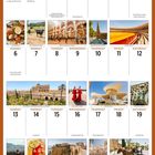 Juni 2027 Kalender, Thema "Andalucía" mit Bildern und Feiertagen. Oben ist ein Bild von Alhambra, Granada.