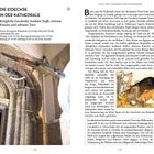 **Die Eidechse in der Kathedrale**  
Königliche Geschenke, kostbare Stoffe, erlesene Kräuter und seltsame Tiere.

Ein ausgestopftes Krokodil hängt von einer Decke in einem alten Gebäude. Es ist an einer Kette befestigt.
