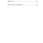Text: "Bitte um ein Zeichen 171, Suche von vermissten Kindern und Jugendlichen 175, Interview 185, Schlusswort 195." Unten: "Über den Autor und Kontakt 199." Schlichte Liste auf weißem Hintergrund.