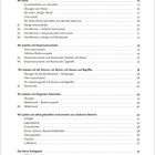 Inhaltsverzeichnis mit Themen wie "Wir hören", "Körperinstrumente", "klingende Materialien" und Seitenzahlen.