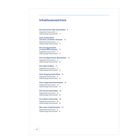 Inhaltsverzeichnis mit Themen wie literarische Figuren, Leserbrief, Gruselgeschichte, Fabel, Gedicht, Unfall. Seite 4.