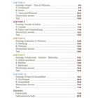 Inhalt: Lektion 6-10 und Anhang mit Themen wie Urlaub, Freizeit, Einkaufen, Arbeit, Gesundheit. Seitenzahlen angegeben.