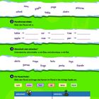 1. Kreise Plural, 2. Pluralformen bilden, 3. Unterstreiche stimmhaft/stimmlos, 4. Bildausschnitt Pluralprofis.