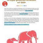"Lernspaß gemeinsam entwickeln mit QUID+. Eltern & Kinder: gemeinsam wachsen. Illustrationen: zwei Elefanten."