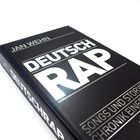 Buchtitel: "DEUTSCH RAP". Autor: Jan Wehn. Untertitel: "Songs und Storys - Chronik einer Kultur". Reclam Verlag. Schwarzer Einband.
