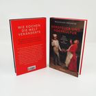 Zwei Bücher: "WIE KOCHEN DIE WELT VERÄNDERTE" und "HERDFEUER UND HOCHKULTUR" von Wolfgang Brenner.