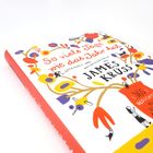 Cover eines Buches mit: "So viele Tage wie das Jahr hat" von James Krüss. Illustration mit bunten, abstrakten Blumen.