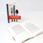 Text: "DER GESCHMACK DER FREIHEIT Eine Geschichte der Kulinarik". Ein Buch mit Besteck-Illustration auf dem Cover.