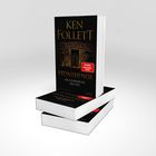 Vorderseite eines Buches: „KEN FOLLETT, STONEHENGE, DIE KATHEDRALE DER ZEIT“, mit Hinweis „SPIEGEL Bestseller-Autor“.
