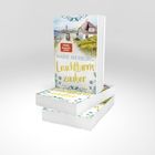 SPITZEL Bestseller-Autorin, Marie Merburg, Leuchtturmzauber. Ein Haus und Leuchtturm an der Küste, Illustration.