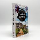 „Ein Fall für Melody Moss“, „Mord & Breakfast“, „ANNE GORDON“. Großes Haus am Weg nahe Küste, Hund sitzt davor.