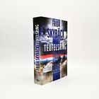 "Frida Skybäck Teufelsring" steht auf einem Buchcover. Im Hintergrund ist eine düstere Landschaft mit rotem Haus zu sehen.