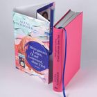 Buchtitel: "Mein ganzes Leben, Öl auf Leinwand, ohne Titel" von Alena Schröder. Das Buch hat einen pinken Einband.