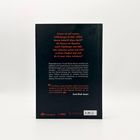Rückseite eines Buches mit Texten über Entdeckungen, Wissen und KI von Yuval Noah Harari. Enthält Zitate und Logos.