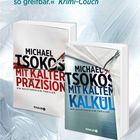 »Rechtsmedizin war noch nie so greifbar.« Zwei Krimis von Michael Tsokos, mit einem blauen und einem roten Buchcover.