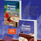 Auf dem Cover steht: "Monsieur le Comte und die Kunst der Täuschung" und "Monsieur le Comte und die Kunst des Tötens".