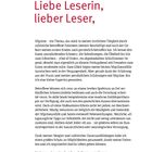 Liebe Leserin, lieber Leser,

Ein informativer Text über Migräne, persönliche Erfahrungen und Behandlungsmöglichkeiten. Autorin: Dr. med. K.-Lisa Junike.