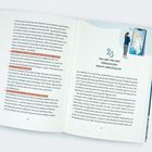 Links im Buch: Tipps zum Erfolg, wie "Erfolg ist, wenn Vorbereitung auf Gelegenheit trifft." Rechts: Kapitel 23: "Vergleichen macht unglücklich."