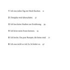 ## Inhalt

1. Ich esse jeden Tag ein Stück Kuchen. 11
2. Disziplin wird überschätzt. 27
3. Ich lese keine Studien zur Ernährung. 39
4. Ich lerne mein Essen kennen. 55
5. Ich koche. Ein paar Rezepte, die keine sind. 71
6. Ich esse nicht so viel. Ja. Ist leider so. 97