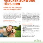 „Frischer Schwung fürs Hirn. Gehen hält den Kopf jung und das Herz gleich mit!“ Infos über Walking, Motivation und Kalender.