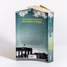 Text: "Die erste Schlacht des Kalten Krieges", "Die geheime Mission", "Titus Müller". Im Hintergrund eine historische Fotografie.