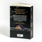 Text: "Der zweite Band von Stephen Kings monumentaler Fantasy-Saga Der dunkle Turm." Schwarz mit Vogel, Meer und Turm.
