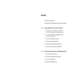 Inhalt: Hinweis des Autors Seite 11, Einleitung Seite 13, Teil I und II mit Kapiteln und Seitenzahlen.