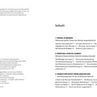 Inhalt  
1 TRAVEL IS BROKEN  
2 ODER SOLL MAN ES LASSEN?
3 WARUM WIR NICHT MEHR ABSCHALTEN  
