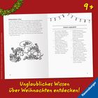 Texte: "Unglaubliches Wissen über Weihnachten entdecken!", "Weihnachtlicher Unfug", "Einfach unglaublich!"  
Illustrationen zeigen zwei Kobolde.