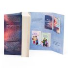 Texte: Dialog über Gefühle, zwei verflochtene WGs; Buchcover von "Blue Sparrow Girls", "Mis Match" und "Foul Play".