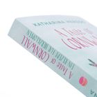 Buchtitel: "A Taste of Cornwall". Autorin: Katharina. Weißer Hintergrund, Buchcover in hellblau mit rosa Schrift.