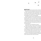 "MUTTER HAT keine Zeit, sich um mich zu kümmern." Darunter folgt ein Text. Rechts oben kleine schwarze Ameisen.