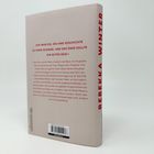 "Sie war die, die ihre Geschichte zu Ende schrieb. Und das Ende sollte ein gutes sein." Rückseite eines Buches.
