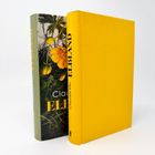 Zwei Bücher. Der Titel "ELBLAND" ist auf beiden Rücken zu sehen. Eins hat ein gelbes Cover, das andere eine florale Illustration.