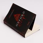 Buchtitel: "Oxford Blood". Schwarzes Cover mit rotem Schriftzug und Zeichnung eines Gebäudes.