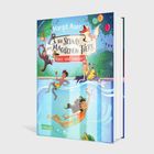 "Margit Auer - Die Schule der magischen Tiere: Nass und nasser!" Illustration: Kinder schwimmen und spielen im Wasser.