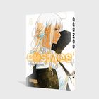 Zwei Charaktere unterhalten sich, gefolgt von einer Stadtansicht. Texte: "Frühling... eklig.", "Das gilt auch für Cosmos."