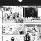 Text: "Sorry.", "Quietsch", "Der Typ deckt Raira...", "Kein Wunder, nach der Drei-Mann-Taktik...", "Pff... Nehmt ihr mich also endlich als Gefahr wahr?"  
Eine Basketballszene in einer Sporthalle.