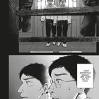 Zwei Männer in Hemden schauen besorgt. Text: "... geriet irgendetwas langsam, aber sicher aus den Fugen."