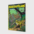 "Sehr gut", "Ja", "Ich sage es ihm sofort." Schild "Marsuplami Fantasii". "Die Jäger nähern sich..." Illustrationsstil, mehrere Sequenzen.