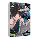 „Can’t stop CURSING YOU“, Band 2. Manga-Illustration zeigt einen nachdenklichen jungen Mann mit dunklem Haar.