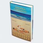 "Sandro Veronesi", "Zsolnay", "Roman", "Schwarzer September". Cover zeigt Menschen am Strand liegend, Meer im Hintergrund.