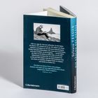 Buchrücken mit Titel "DIE SÄULEN DES MEERES" von Sylvain Tesson. Foto eines Mannes auf Felsen mit Meer im Hintergrund.
