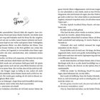 Seite 22: Kapitel 3 "June" mit einer Blume. Der Text beschreibt eine Interaktion zwischen Brian Hood und James Hunter.